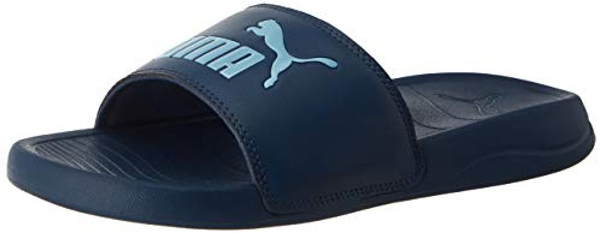 Social PUMA Popcat 20, Sandalias deslizantes Unisex Adulto, Azul