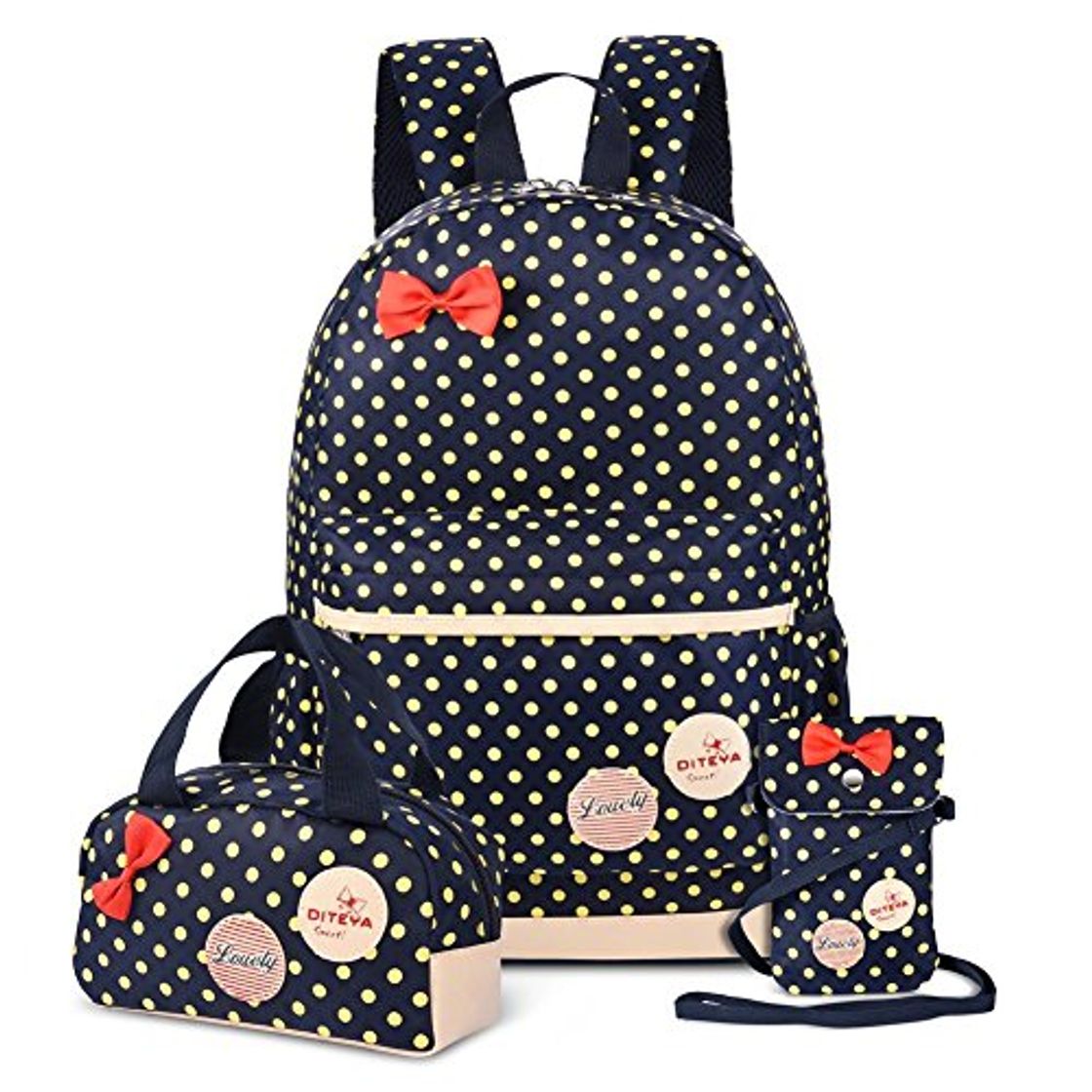 Product Impermeable Mochilas Escolar para Niña, Xiaoyao Conjunto de Bolsos 3 en 1,