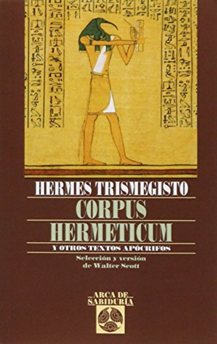 Book Corpus Hermeticum Y Otros Textos Apocrif