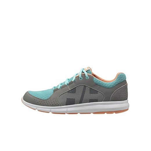 Helly Hansen W Ahiga V4 Hydropower, Náuticos para Mujer, Gris