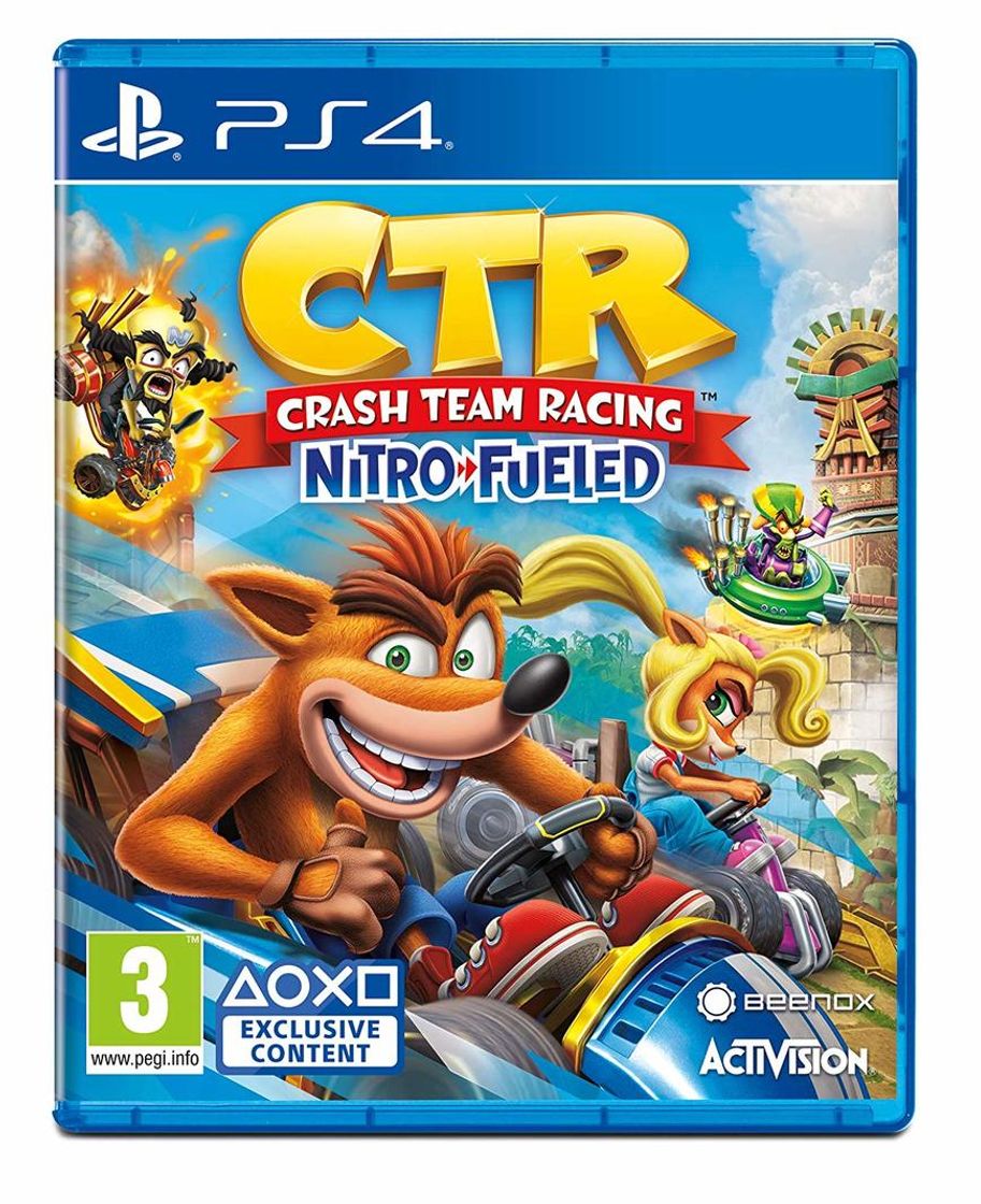 Videogame Crash Team Racing Nitro-Fueled + Crash Bandicoot N'Sane Trilogy Bundle