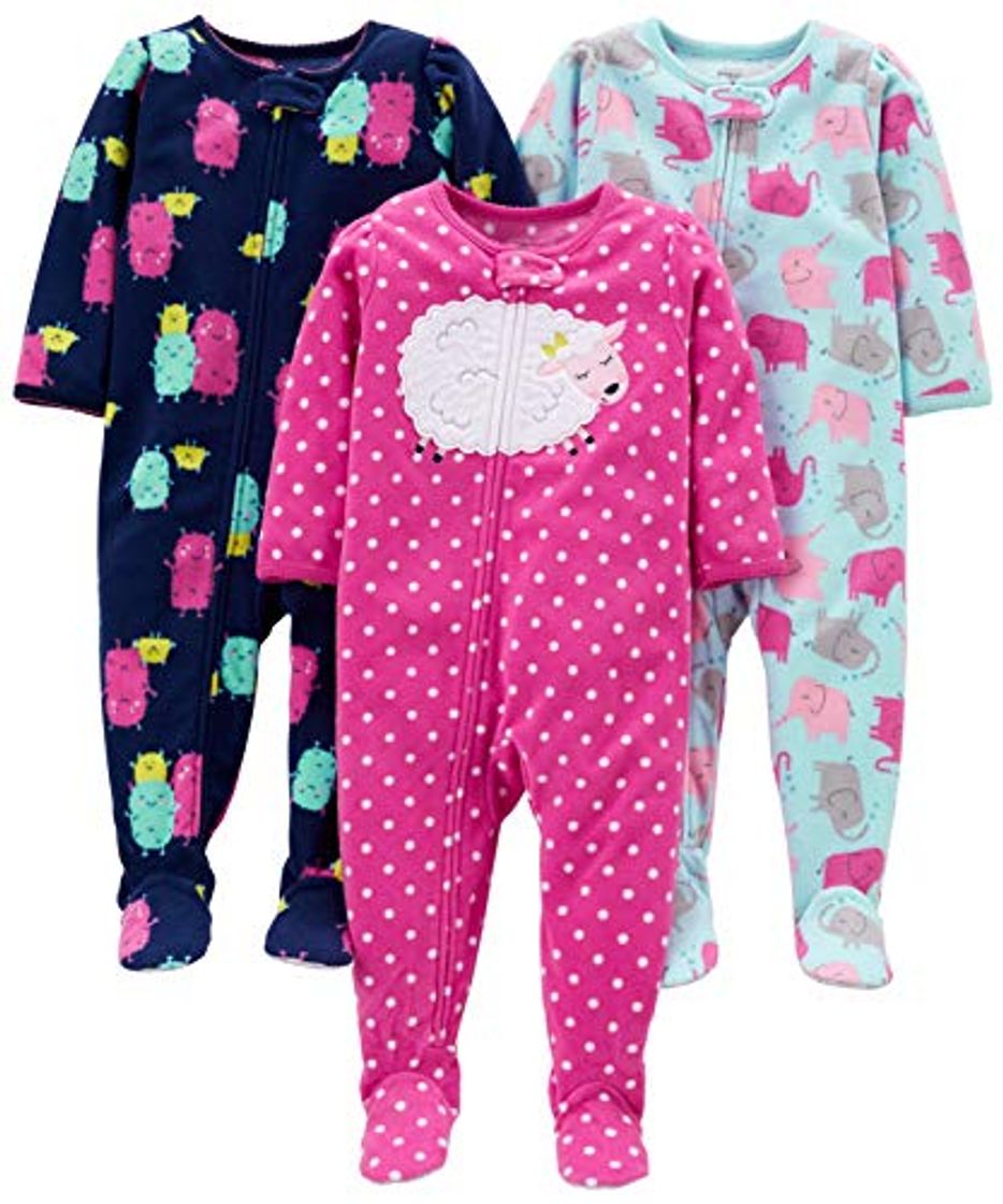 Product Simple Joys by Carter's pijama de forro polar suelto para bebés y