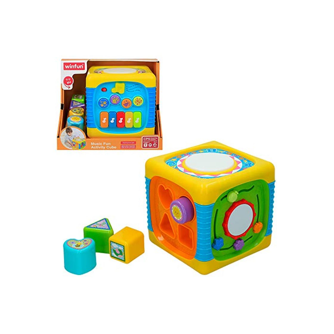 Product winfun Cubo de actividades luz y sonido