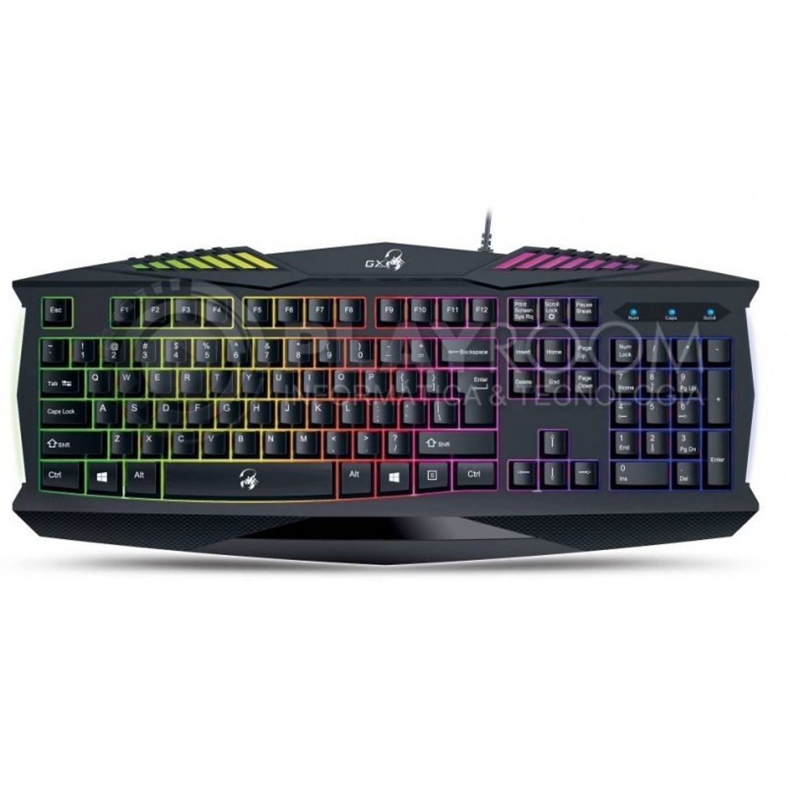 Product teclado retroiluminado genius gx gaming scorpion k220