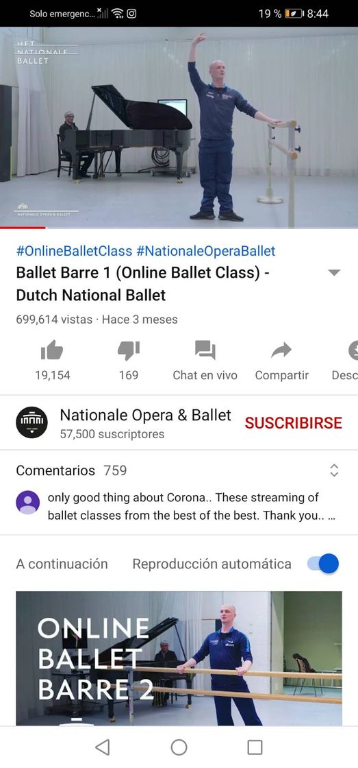 Moda Clases de ballet online 