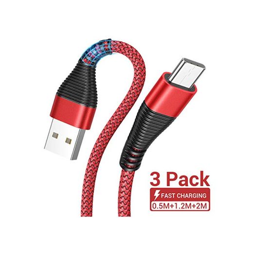 AINOPE Cable USB Tipo C [3 Pack 0.5M