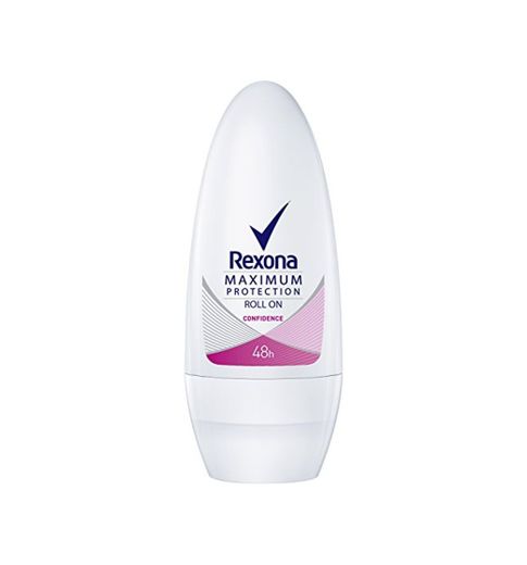 Rexona Women Desodorante Roll On Maximum Protection Confidence - transpirant, 6 pack