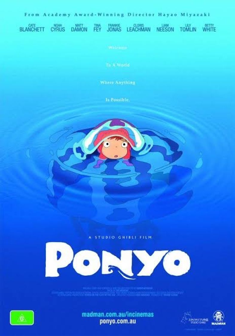 Movie Ponyo en el acantilado