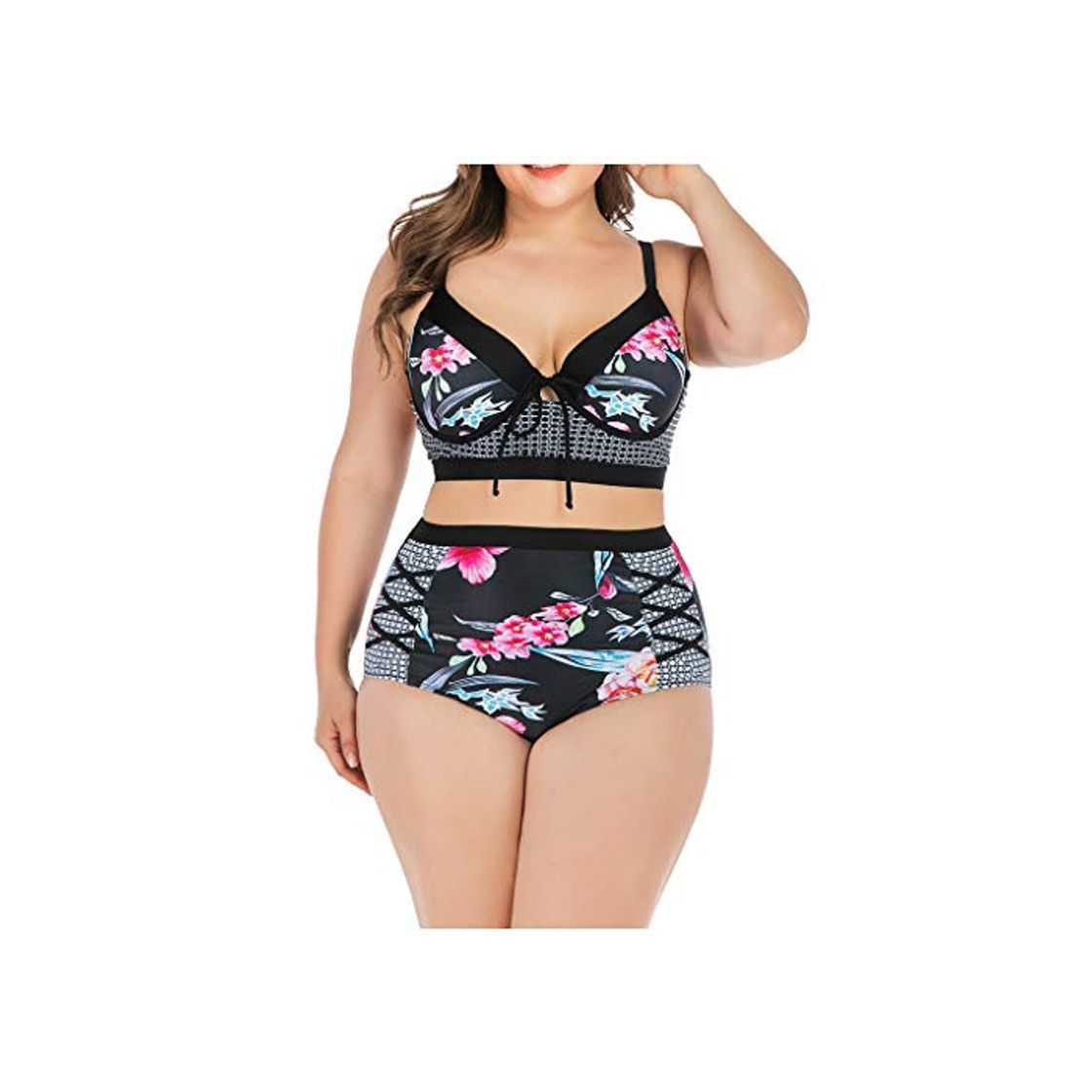 Social LANSKIRT Traje de Baño Mujer Sexy Bañadores para Gorditas Conjunto de Bikini