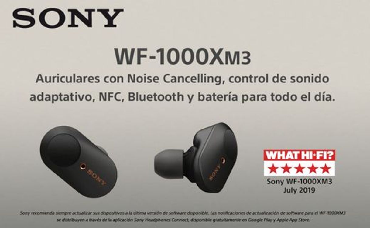 Social Sony WF-1000XM3 - Auriculares True Wireless Noise Cancelling con Alexa integrada