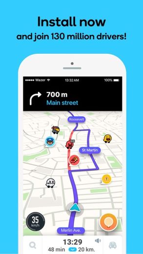 Waze Navigation & Live Traffic