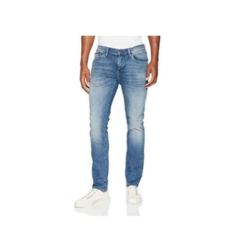 Tommy Jeans Hombre Scanton Jeans, Azul