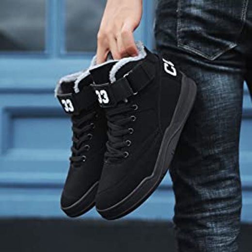 MUOU Zapatos Hombre Sneaker Deportivos Hombres Zapatos Casuales con Cordones Zapatillas Deporte