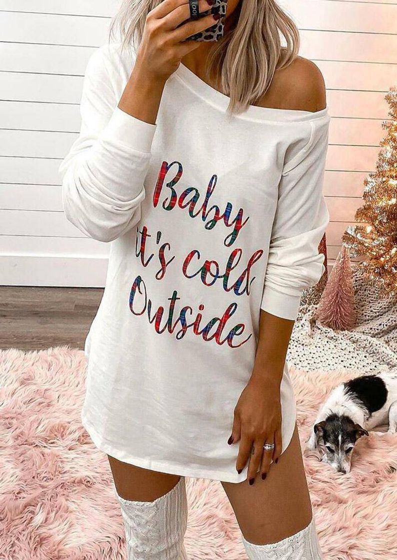 Product Baby It's Cold Outside Mini Dress