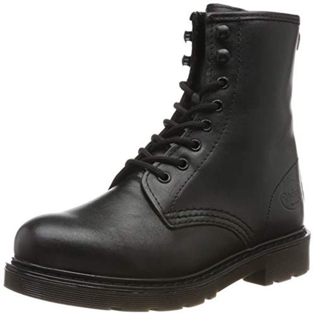 Fashion Dockers by Gerli 45en201, Botas Militar para Mujer, Negro