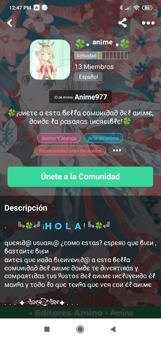 Moda Comunidad de anime 