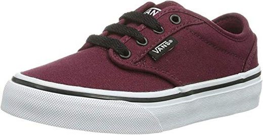 Vans Atwood, Zapatillas Unisex Niños, Rojo