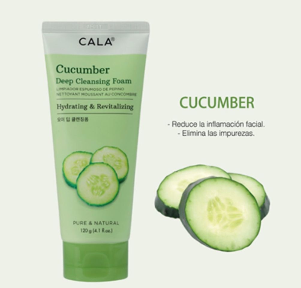 Producto Espuma de limpieza profunda de pepino🥒