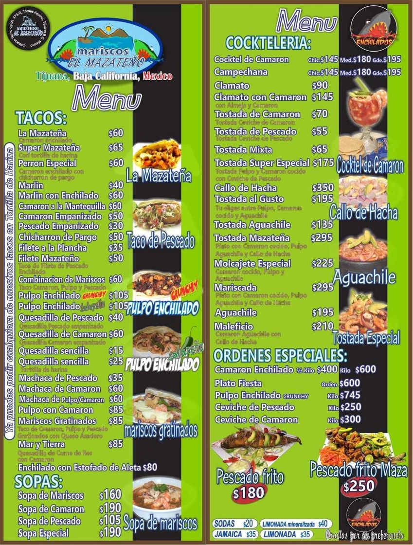 Restaurants Mariscos el Mazateño Tijuana