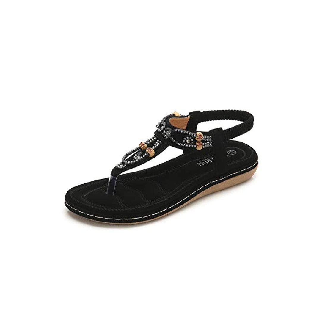 ZOEREA Sandalias Planas para Mujer Verano Bohemia Moda Comodidad Elegante Correa Tobillo