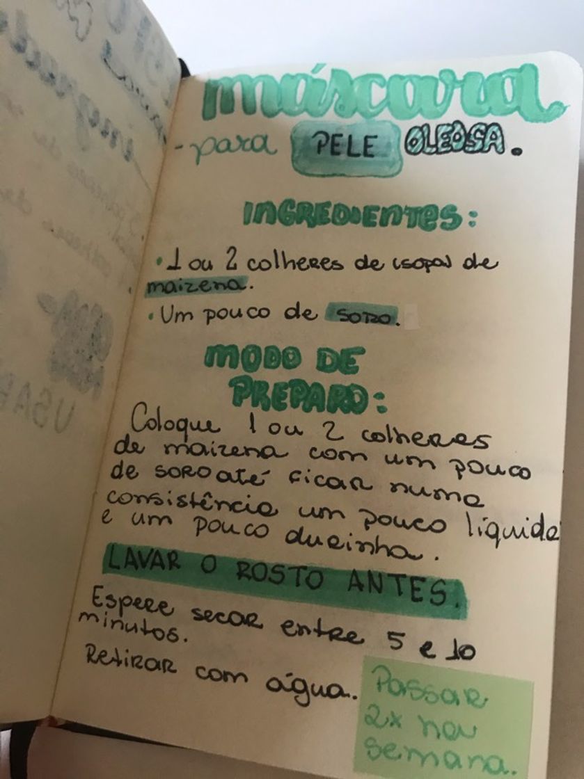 Moda Máscara para pele oleosa