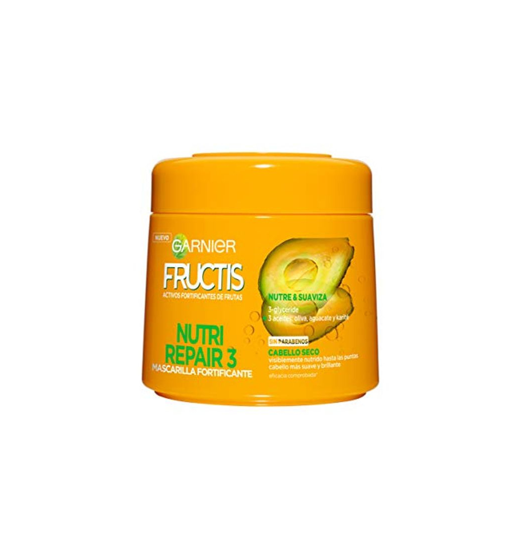 Belleza Garnier Fructis Nutri Repair 3 Mascarilla Capilar Pelo Seco