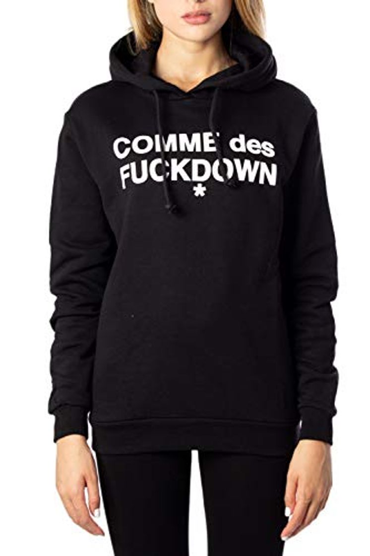 Social COMME DES FUCKDOWN Sudaderas con Capucha Mujer Medium Negro