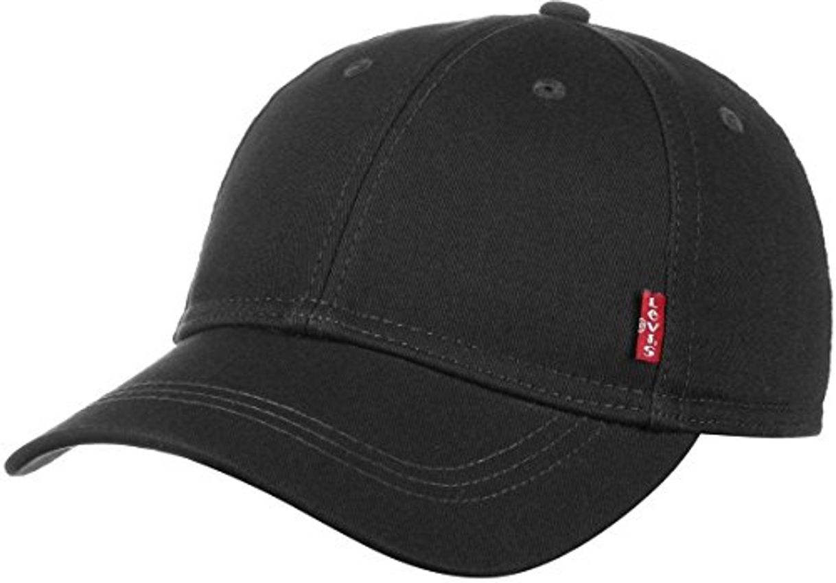 Moda Levi's Classic Twill Red Tab, Gorra de béisbol Hombre, Negro