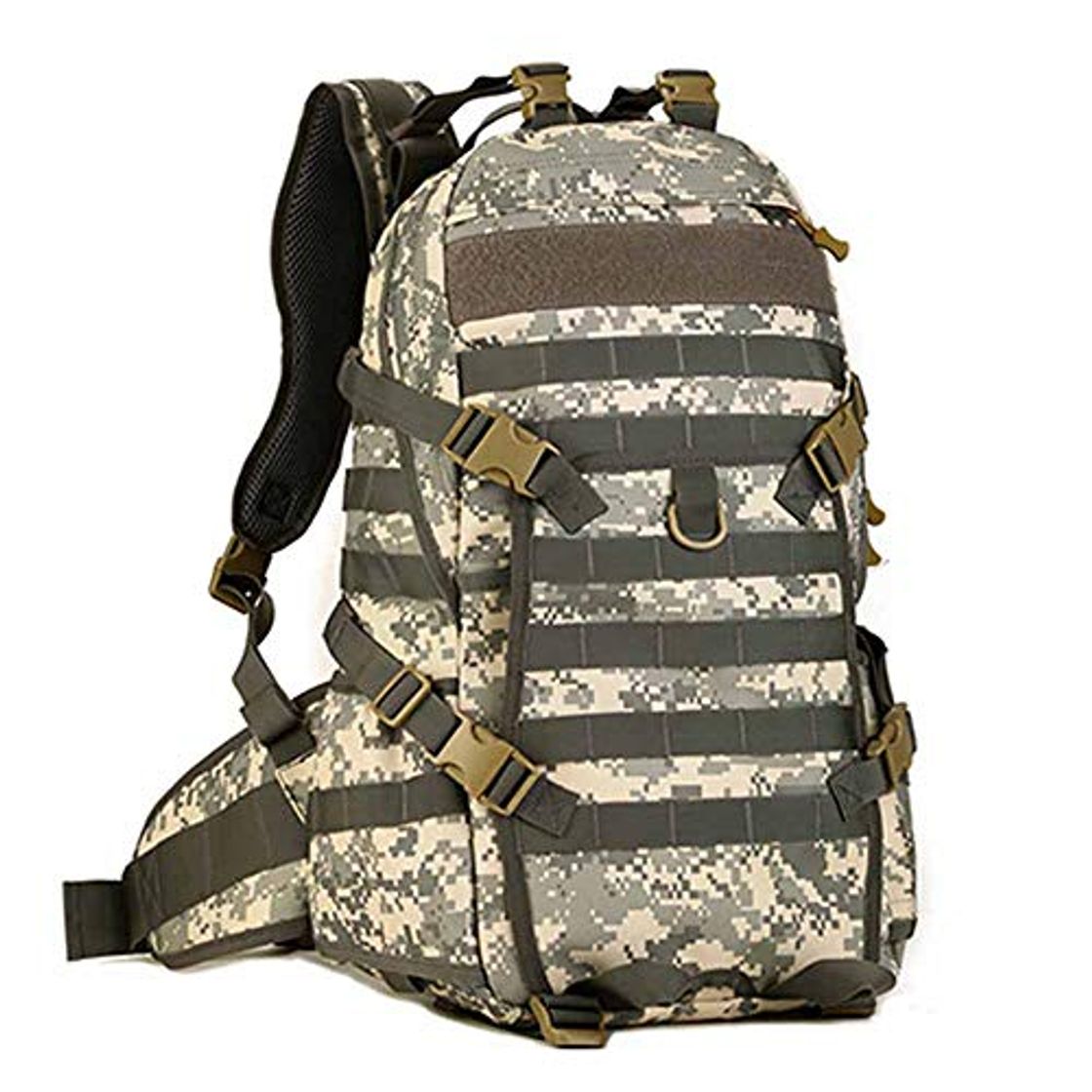 Moda 40LTAD Deporte militar al aire libre Camping Senderismo Trekking Bolsa Escuela Gimnasio Portador Gran equipo de supervivencia Militar táctico Mochila funcional para viajes Caza Tiro Tiro Camping Bols