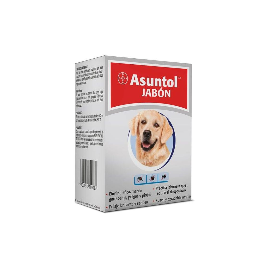 Productos Jabón Antipulgas Para Perros Asuntol Bayer 100 G |