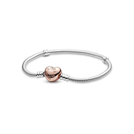 Pandora Pulsera charm Mujer plata