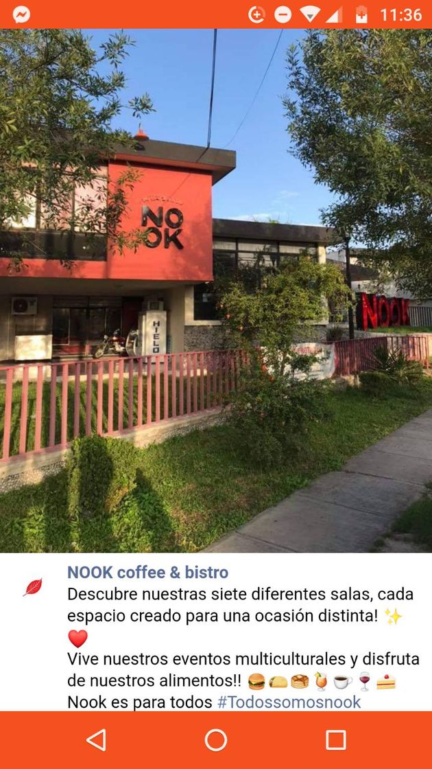 Restaurantes NOOK coffee & bistro