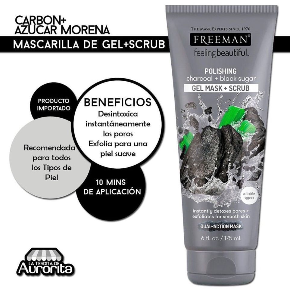 Belleza Freeman Mascarilla Facial Anti-Stress con Minerales del Mar Muerto