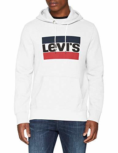 Moda Levi's Graphic Po B Capucha, Blanco