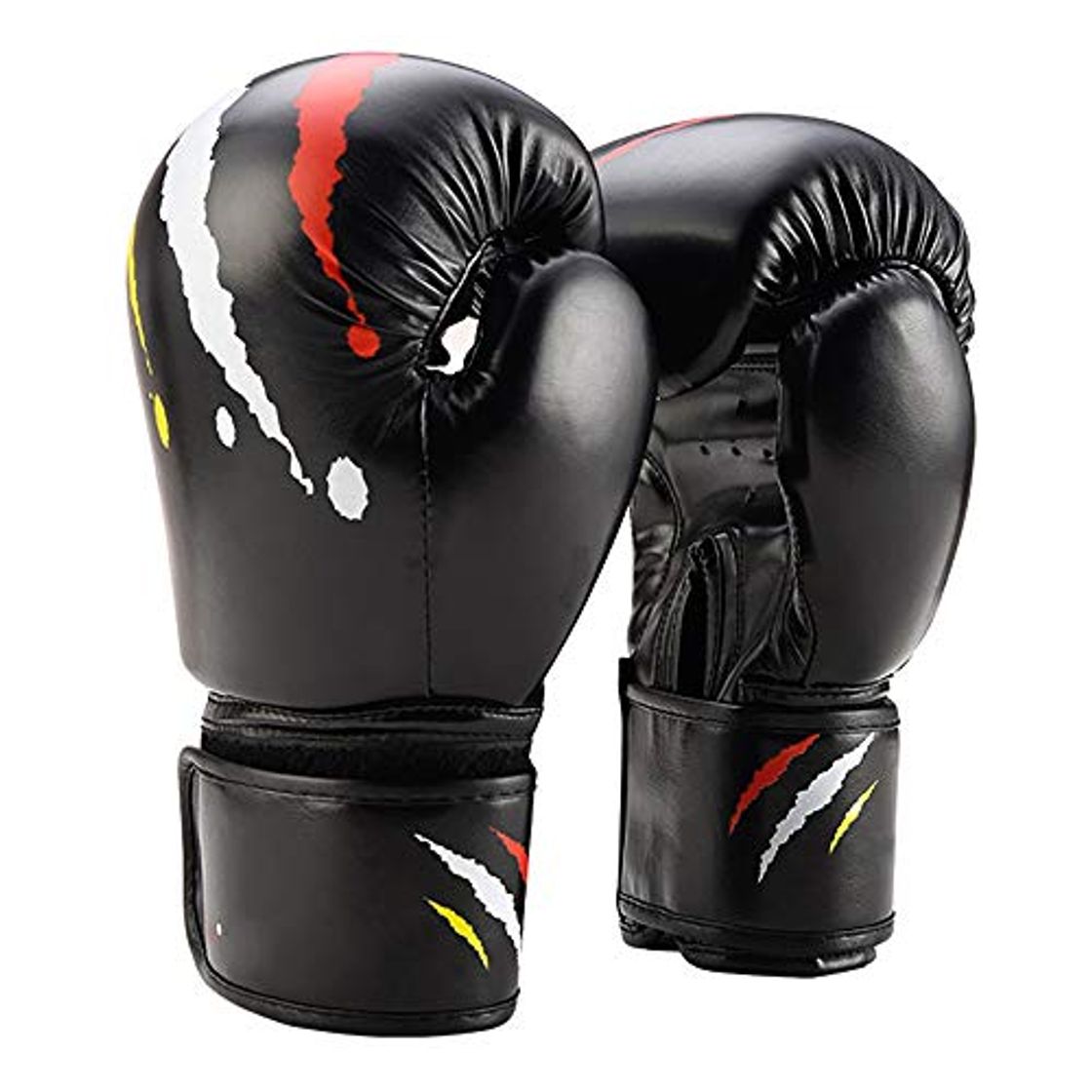 Social Guantes de Boxeo para Entrenamiento Guantes de boxeo 6 oz 10 oz junior de perforación for adultos Entrenamiento del mitón del MMA Muay Thai artes marciales de boxeo tailandés de Muay MMA Guantes de Bo