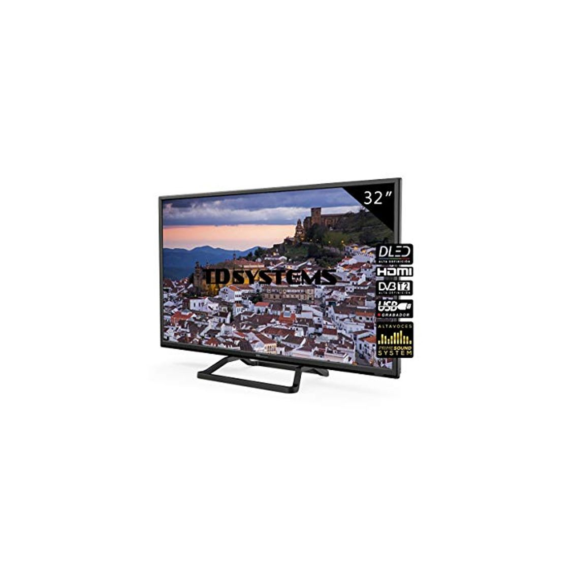 Social Televisores LED 32 Pulgadas TD Systems K32DLM10H. 2X HDMI