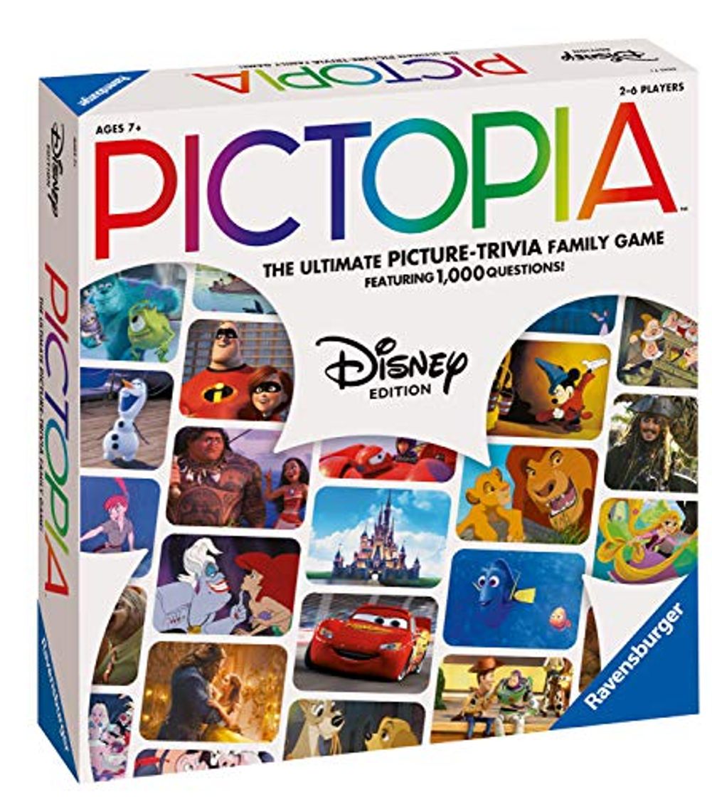 Products Ravensburger 26292 Pictopia Disney Edition-The Picture Trivia Game