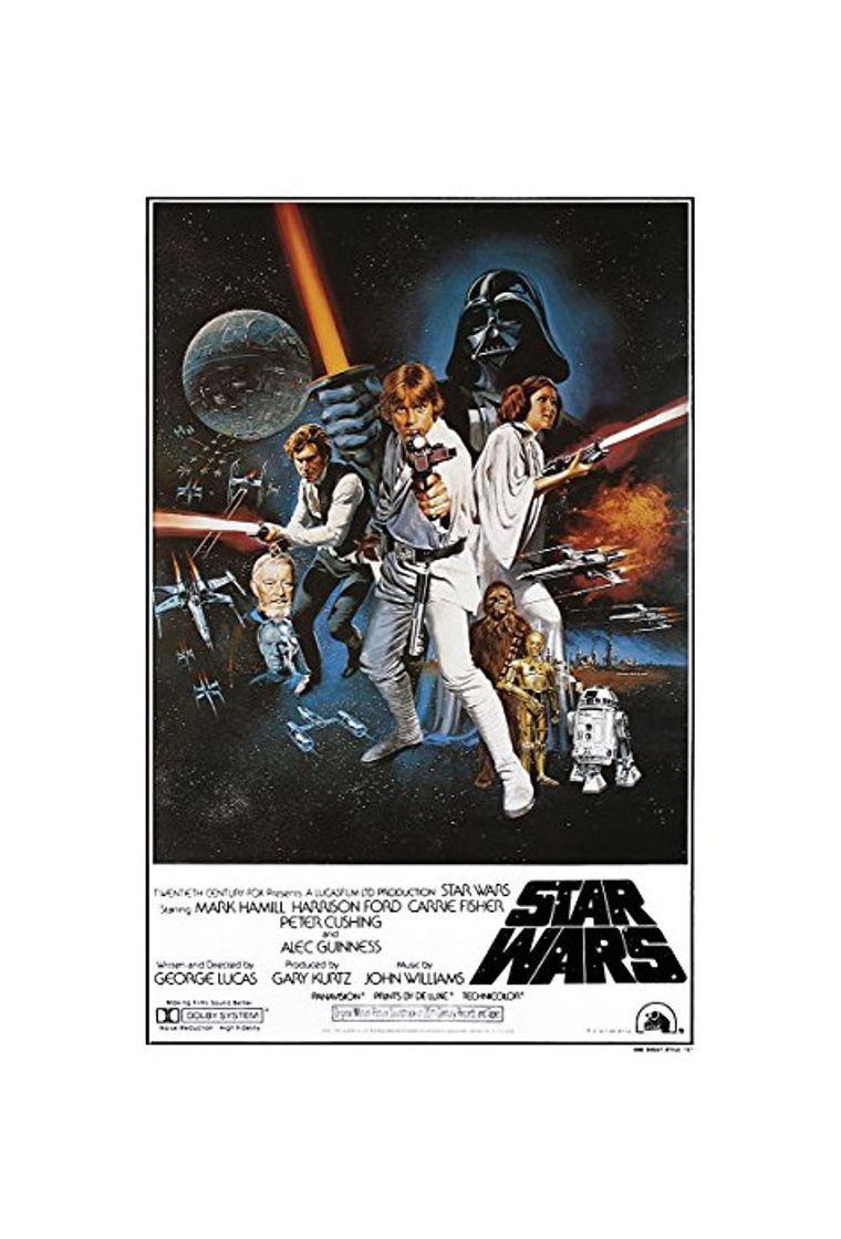 Elemento de la categoría hogar Póster Star Wars "Episodio IV: Una nueva esperanza" (61cm x 91,5cm)