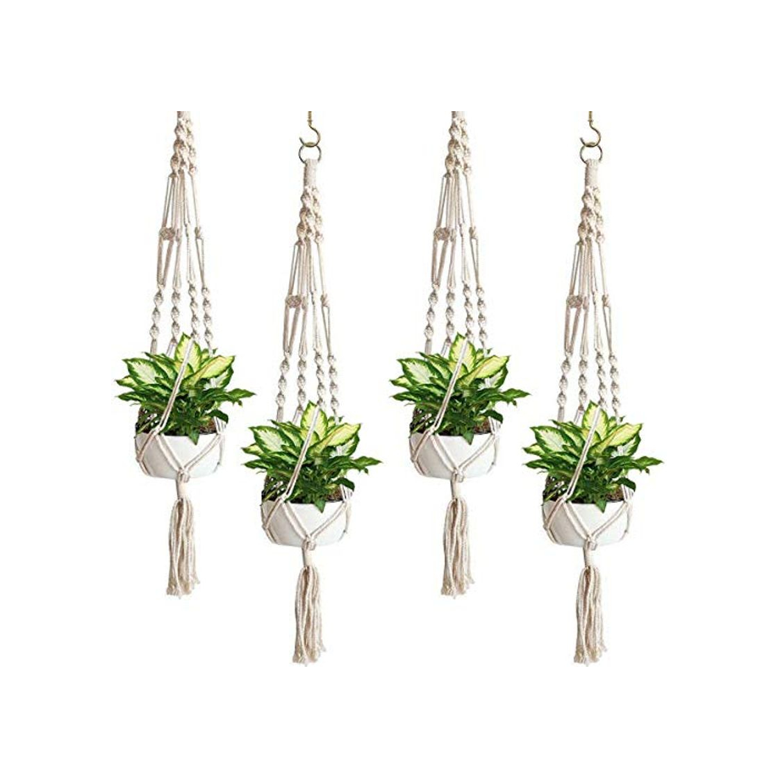 Producto Eurobuy Macrame Plant Hanger, Plant Pots Hanger, Interior exterior colgante Maceta, Titular