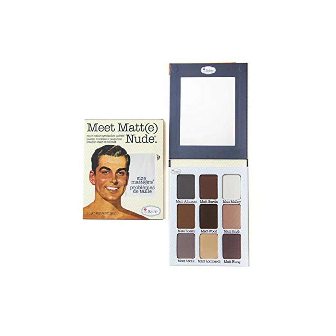 Product The Balm Nude Matte Eye Shadow Palette Meet Matt