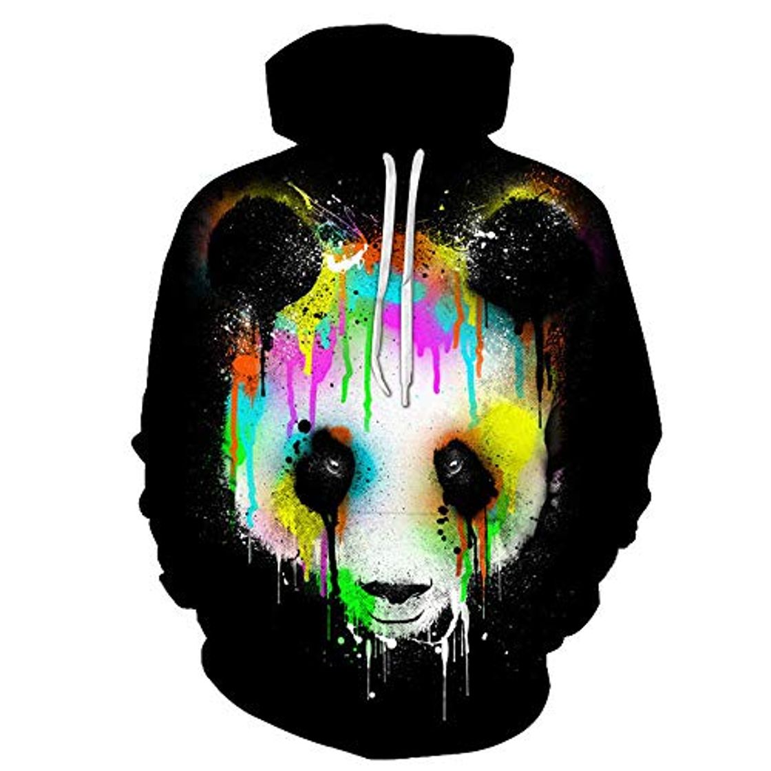 Fashion lmslmsst Hombre Sudadera con Capucha 3D Impreso Men's Hoodie Personalizado Niño niña Hombre y Mujer Hooded Hoodie Unisex 3D Giant Panda