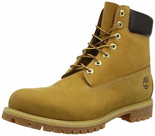 Timberland 6 inch Premium Waterproof, Botas para Hombre, Amarillo