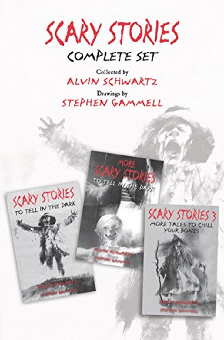 Libros Scary Stories Complete Set: Scary Stories to Tell in the Dark, More