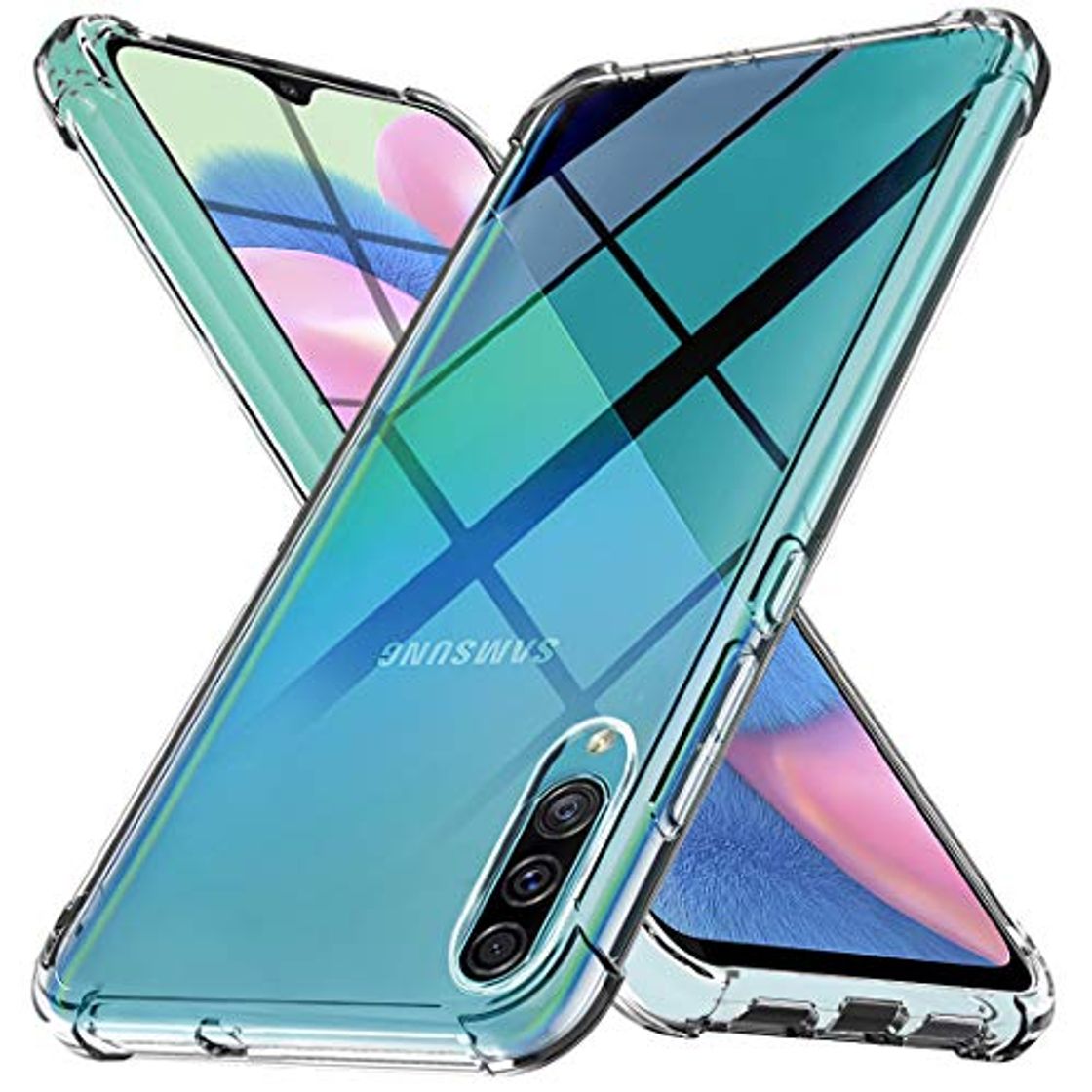 Producto Ferilinso Funda para Samsung Galaxy A50S,A30S,A50 Carcasa,[Reforzar la versión con Cuatro Esquinas][Funda