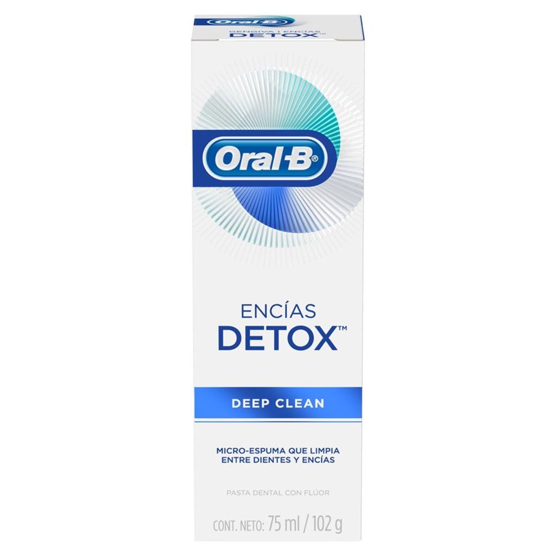 Moda Pasta Oral B encía detox