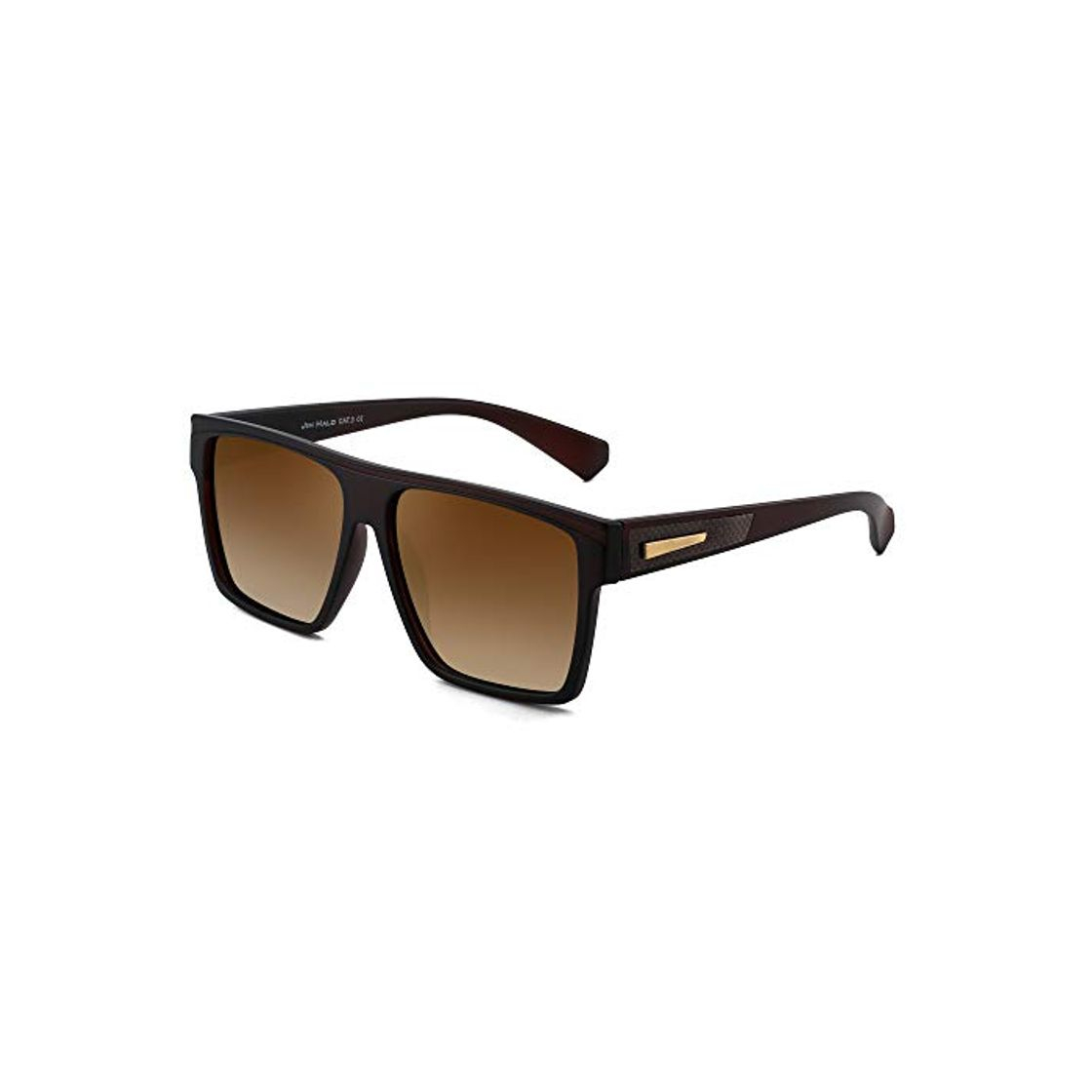 Productos JIM HALO Retro Polarizadas Gafas de Sol Hombre Mujer Plano Top Cuadradas