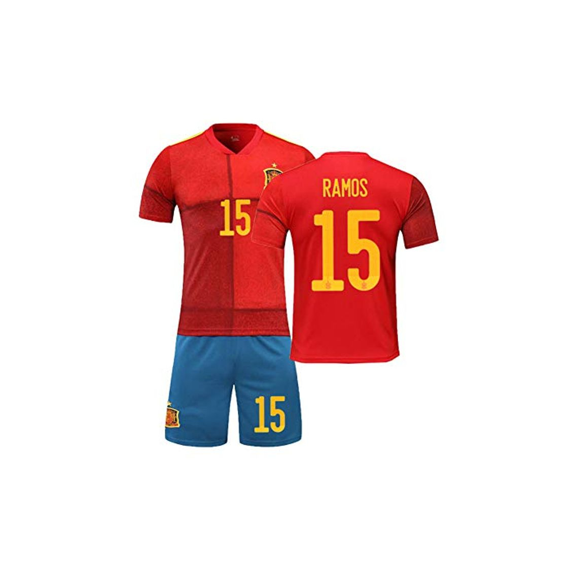 Producto PAOFU-Copa De Europa Masculina 2020 En Casa España Equipo De Fútbol 10#