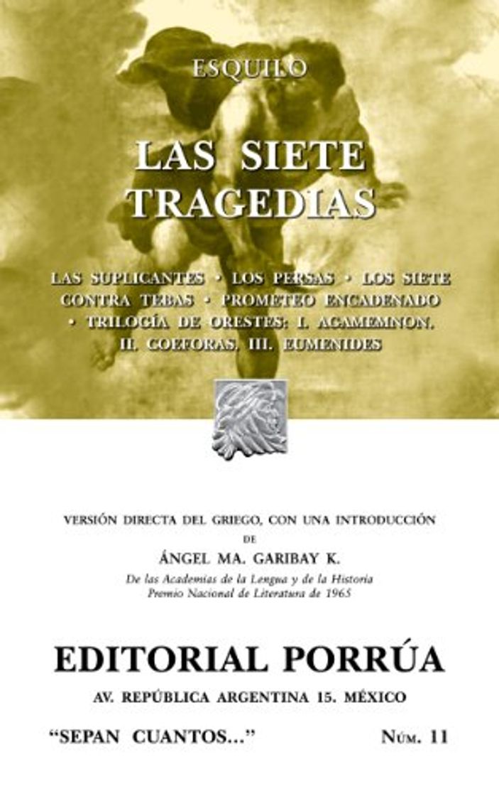 Book Las siete tragedias