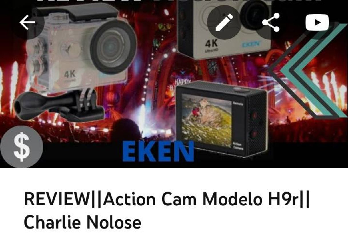 Moda Action cam EKEN 