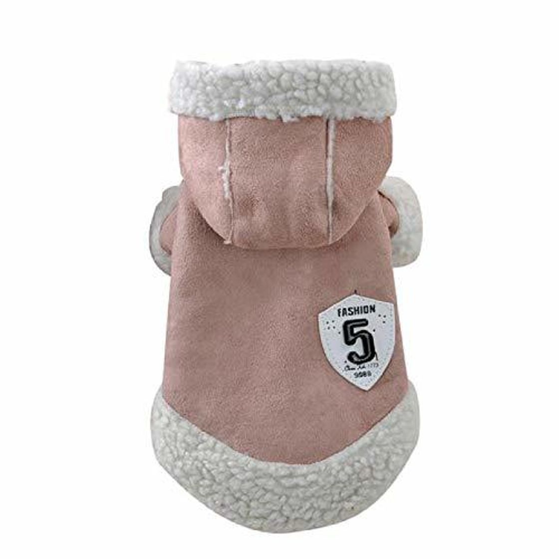 Social Fossrn Mascota Perro Ropa de Invierno Abrigo Ropa Cachorro Chaleco Motocicleta Caliente
